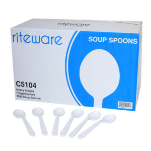 PP Heavy Weight Plastic Soup Spoon