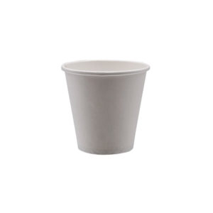 8oz Squat Paper Hot Cup White
