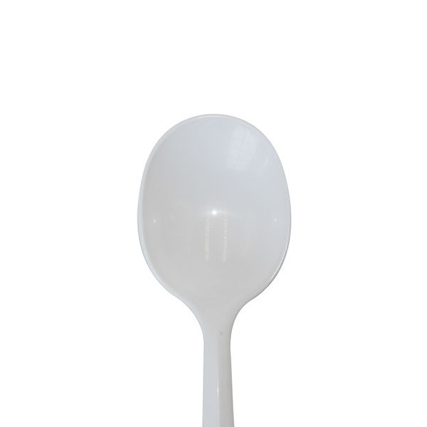 PP Medium Weight Plastic Soup Spoon
